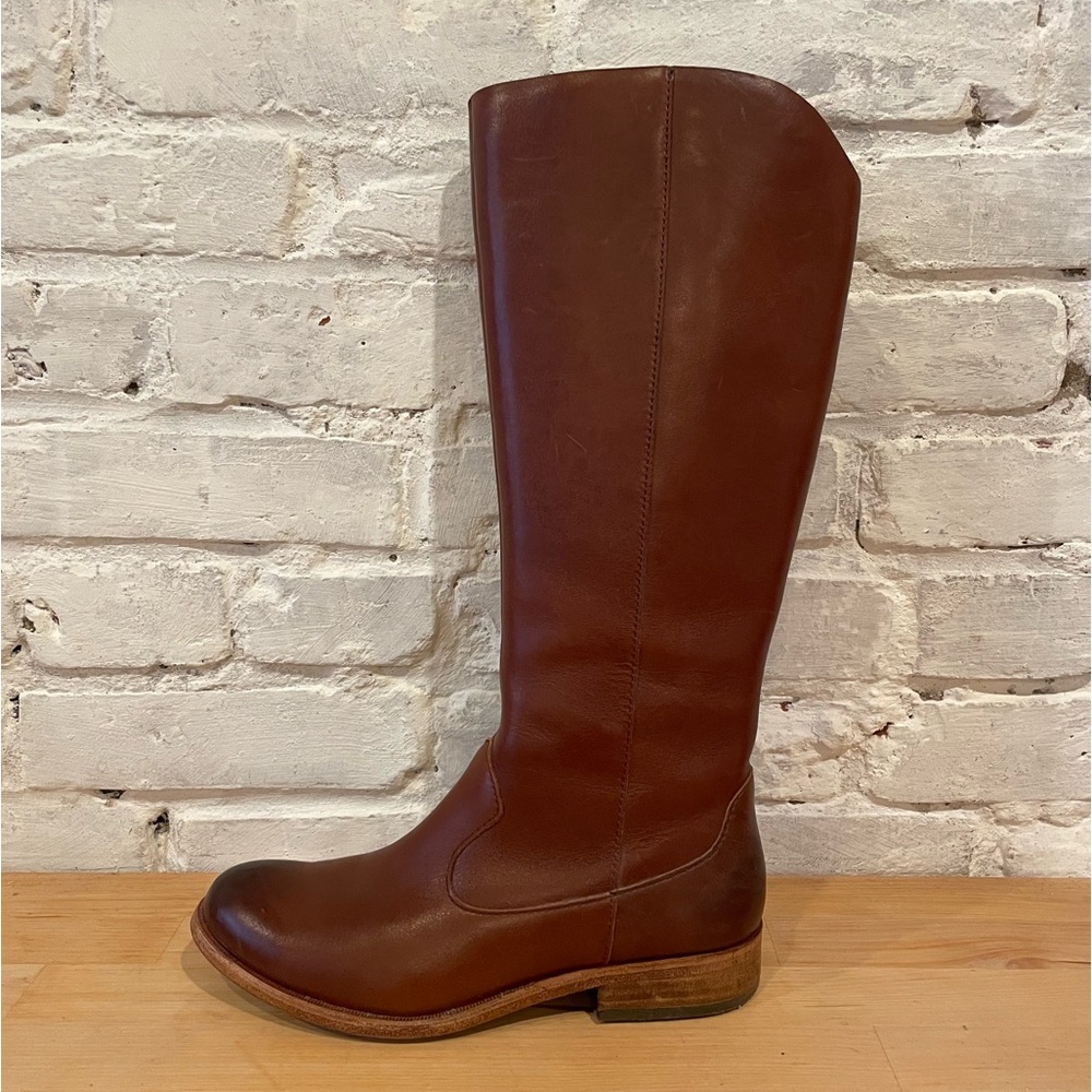 Kork-Ease Parise Brown Leather Riding Boot 6.5